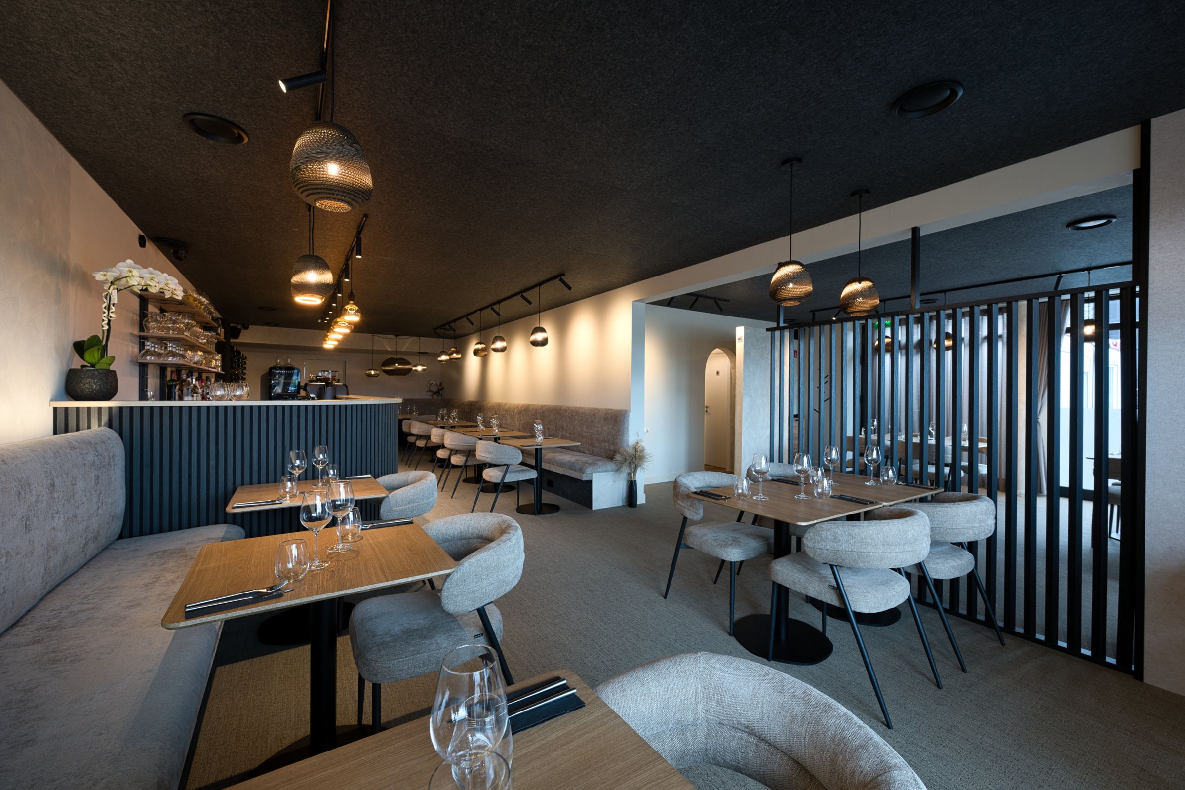 La salle du restaurant Cosy